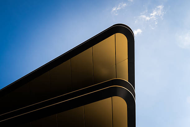 istock New Masarycka building in Prague, Modern Architectural Facade with Dynamic Curves and Reflective Glass Panels 2226518406