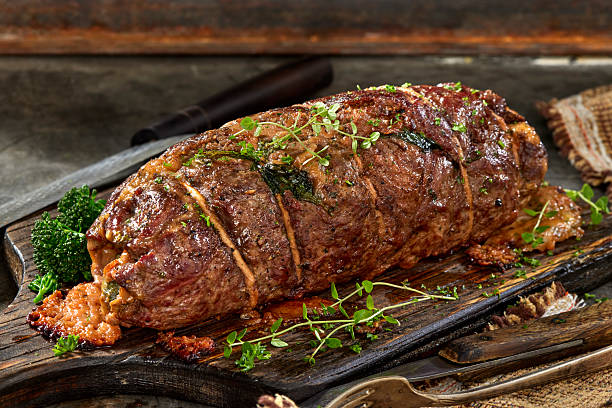 istock Red Pepper Stuffed Flank Steak Roulade 2226531424