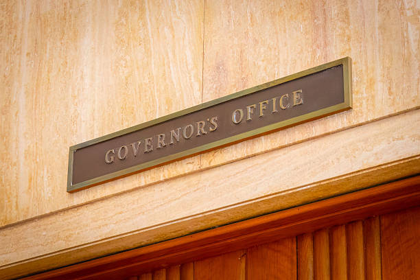 istock Governors Office Door Sign close up 2226535320