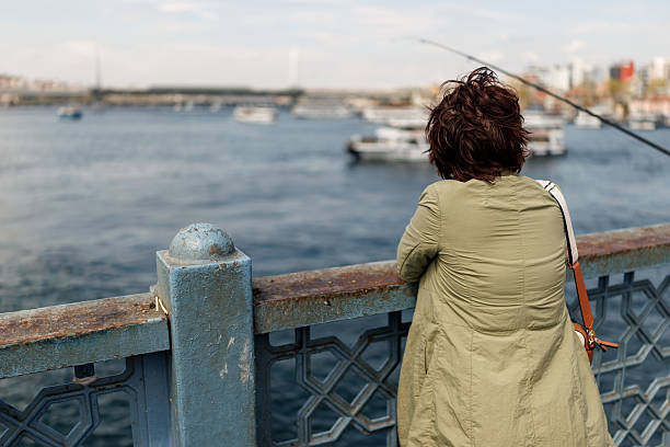 istock Admiring the view from Galata bridge 2226537582