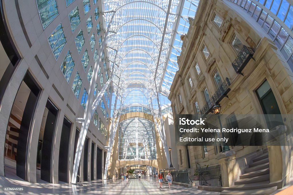 Angel Building Atrium Glass Ceiling Architecture Atrium Building Stock Photo - Download Image ...