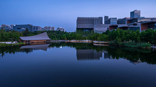 istock Chengdu city scenery in the evening 2226557571