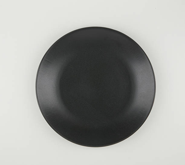 istock Matte black ceramic cup bottom isolated nature background with clipping path 2226560774