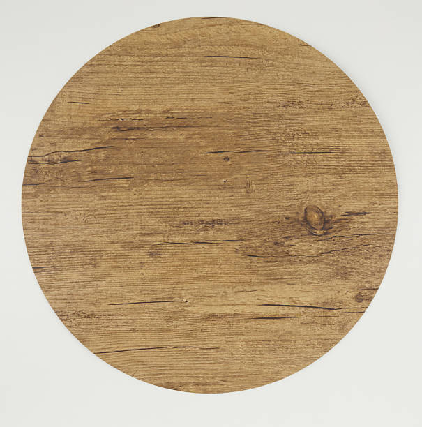 istock circle wood plank isolated nature background with clipping path 2226562204