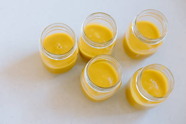 istock Chef preparing butternut squash soup in glass jars 2226567445