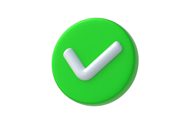 istock Checkmark isolated on white background. Tick symbol. Confirmation sign. 3d render 2226570345