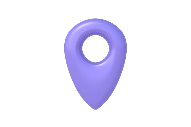 istock Gps symbol isolated on white background. Location marker. Map position. Navigation sign. 3d render 2226570353