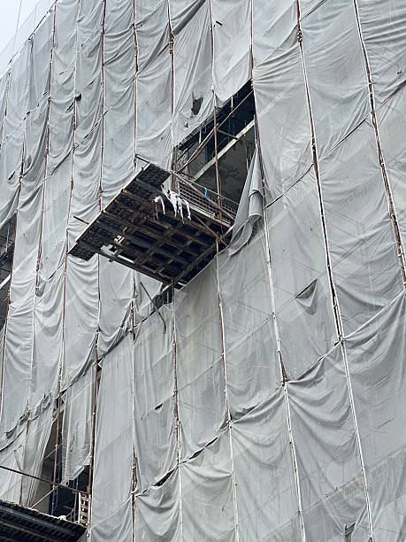 istock construction of a building with a scaffolding 2226572918