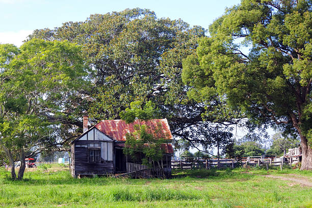 An old abandoned farm house in New South Wales Australia