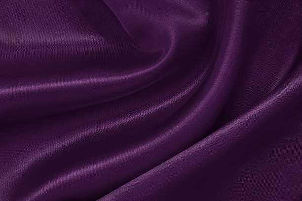 istock Purple fabric cloth texture for background and design art work, beautiful crumpled pattern of silk or linen. 2226578775