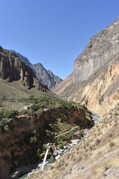istock Deep River Valley in Arid Mountain Landscape, Colca Canyon, Peru 2226581051