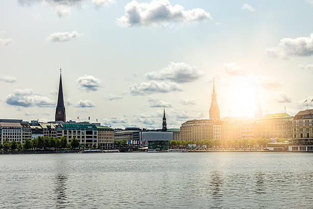 Binnenalster in Hamburg