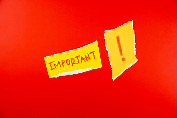 istock Important paper tag on red background for alerts and reminders 2226593566