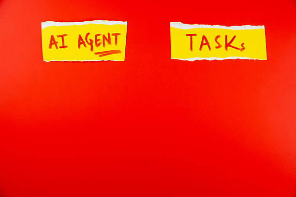 istock AI agent tasks written on torn paper against a vibrant red background for creative and marketing use in technology and business presentations 2226593668