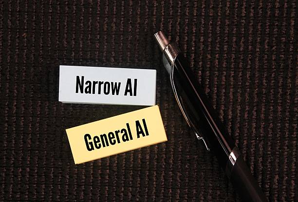 istock Word Narrow AI and general AI represent two fundamentally different approaches to artificial intelligence. General AI, or strong AI, aims to replicate human-level intelligence 2226595724