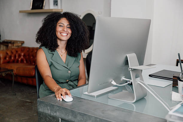 istock Confident Professional Working at Modern Office Desk 2226595803