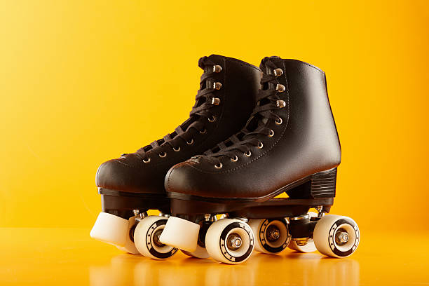 istock Retro quad roller skate. Vintage pop art 2226601671