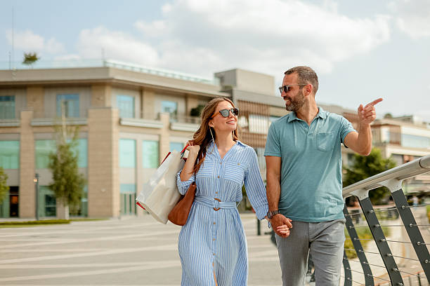 istock Enjoying a sunny afternoon stroll along the waterfront with laughter and discovery in a vibrant city setting 2226602977