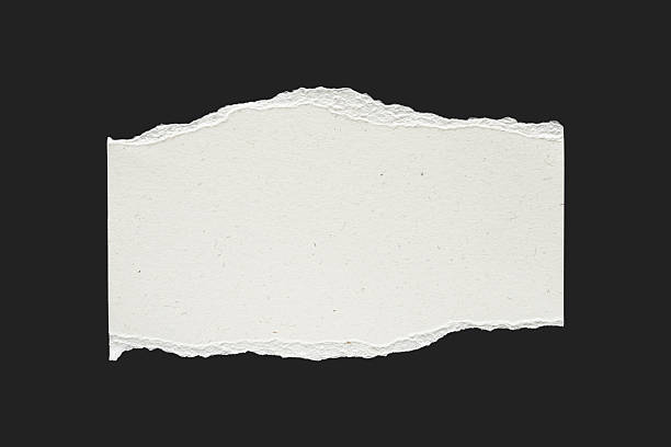 istock Beige Textured Ripped Craft Paper Piece 2226610508