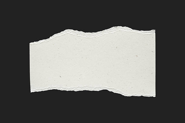 istock Beige Textured Ripped Craft Paper Piece 2226610509