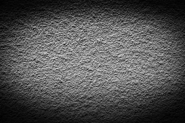 istock Close-Up View of Textured Wall Surface in Monochrome Style. Vignette Effect. 2226616949