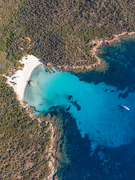 istock Secluded Beach Cove with Clear Blue Water 2226620235