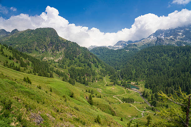 istock Green landscape in the Italian Alps 2226620563