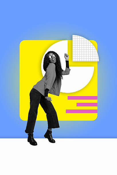 istock Collage Featuring Excited Business person With Business Chart Pie Graph Analyzing Data Statistics Concept 2226621037