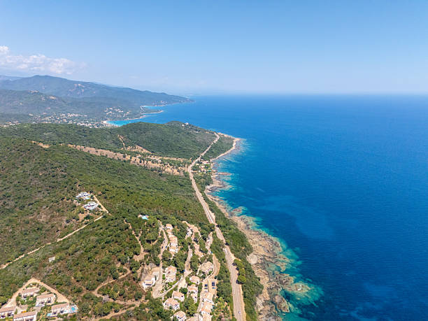 istock Coastal Road Along Mediterranean Sea Shoreline 2226622296