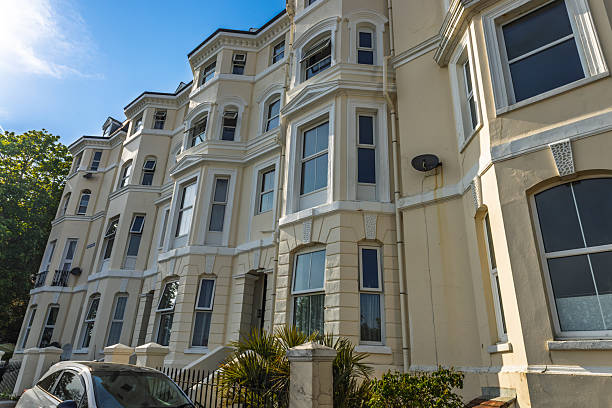 istock Victorian Cream Townhouse Facade in Folkestone, Kent 2226630904