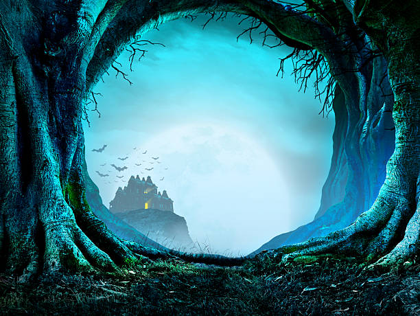 istock Haunted House In A Spooky Forest 2226637484