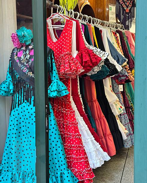 istock Beautiful flamenco dresses 2226638233