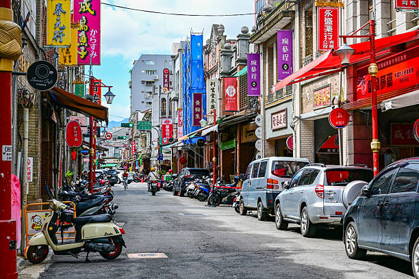 Street Scenery in Taipei, Taiwan (Dihua Street)