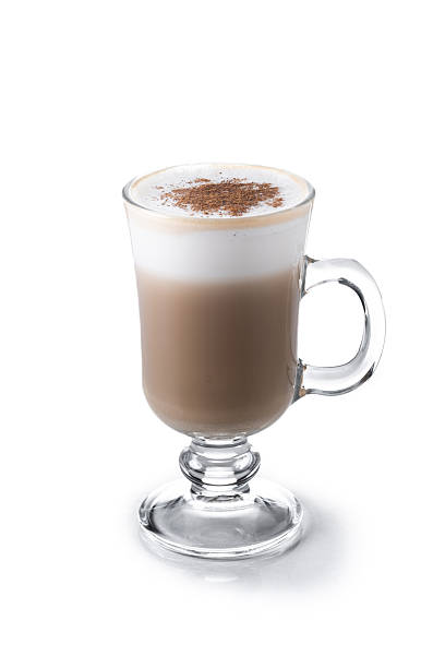 istock Maple Latte with Cinnamon in Glass Mug 2226655331