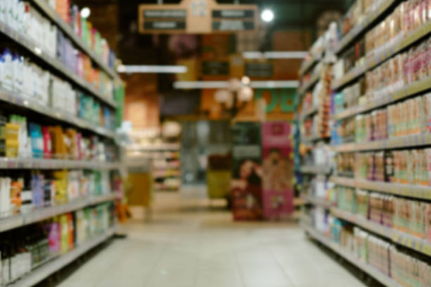 istock Shopping Aisles in a Grocery Store During Daytime 2226656610