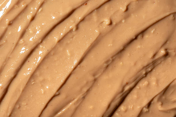 istock Macro close-up of creamy peanut butter texture 2226664726