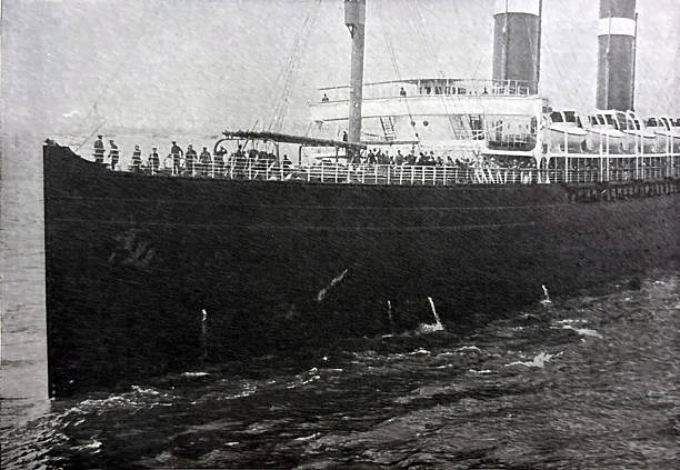 istock Antique illustration - War with Spain - War of 1898 - the St. Paul before being converted into an auxiliary cruiser 2226665907