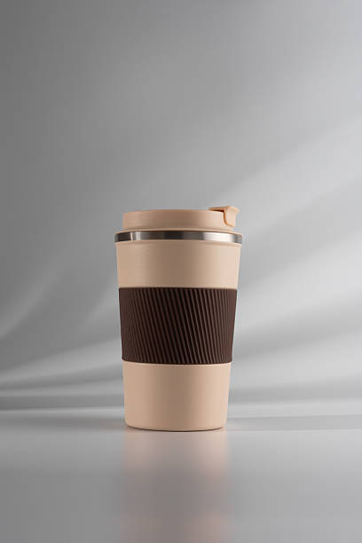 istock Reusable coffee  thermo cup, mockup on white background 2226666534