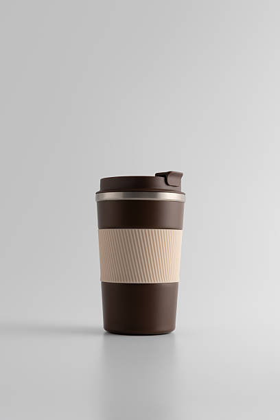 istock Reusable coffee  thermo cup, mockup on white background 2226666547