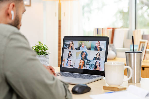 Virtual Group Practice 270+ Virtual Group Therapy Stock Photos, Pictures & Royalty-Free Images ...