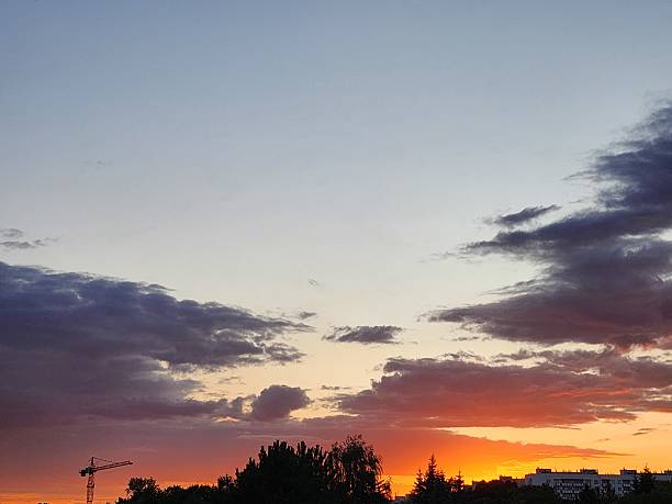 istock Fiery colors of the sky. 2226675344