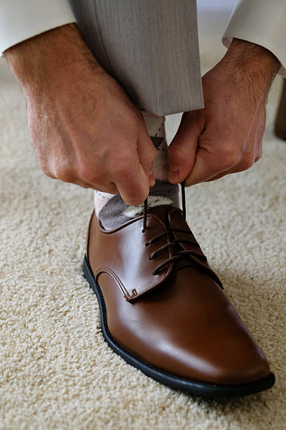 istock Groom's shoes 2226691033