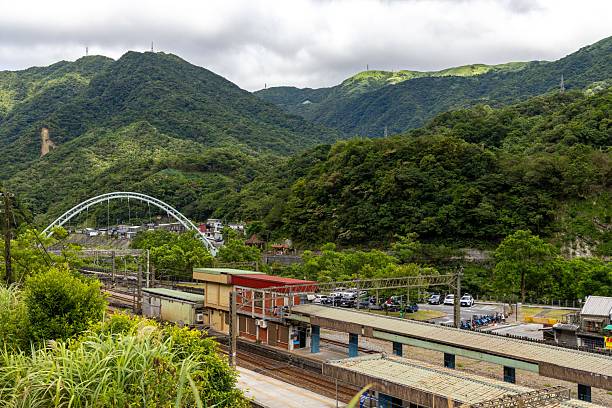 istock Railway Station Amidst Green Mountains 2226696684
