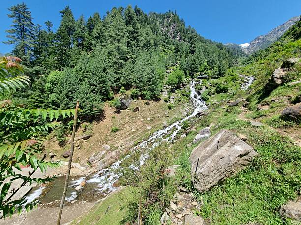 istock milky waterfall of Kel margalla 2226704354