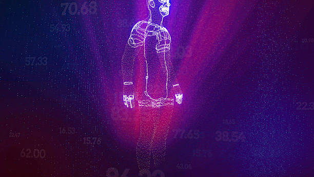 istock Digital Human Anatomy Over Financial Data Background 2226705643