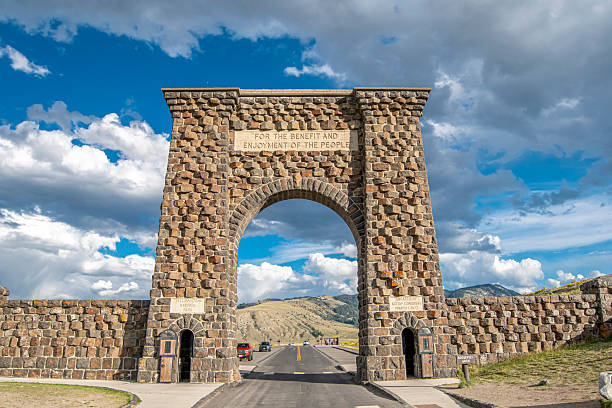 istock Roosevelt Arch at Gardiner Montana 2226706432