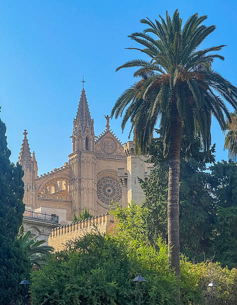 istock Cathedral front facade and towers, Palma de Mallorca, Spain 2226710713