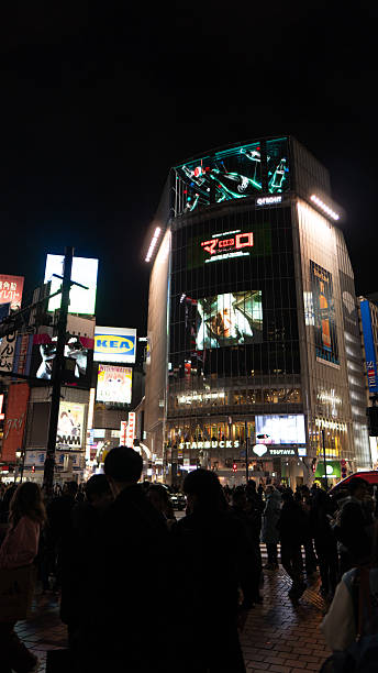 istock Crowds and Lights at Shibuya Crossing, nighttime 2226714020