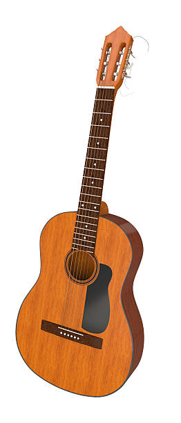 istock Classical Acoustic Guitar isolated on white 2226723207