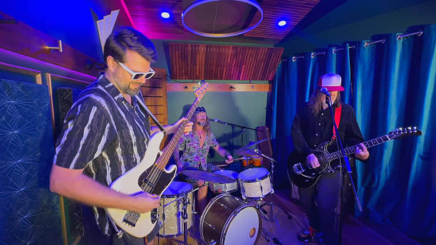 istock Middle aged men playing together in a band 2226728233